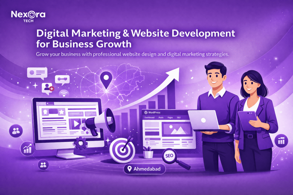 Digital Marketing Company, WordPress Development Services, Website Design Services in Ahmedabad