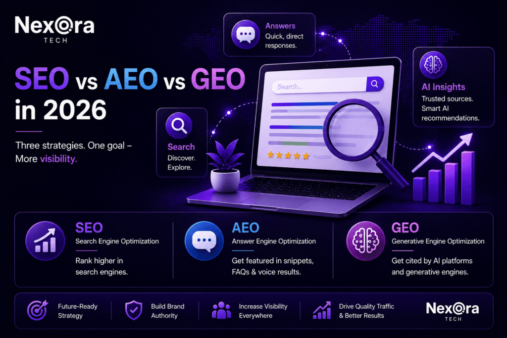 Best SEO Company in Ahmedabad, Answer Engine Optimization, Generative Engine Optimization, AI SEO, Search Engine Optimization